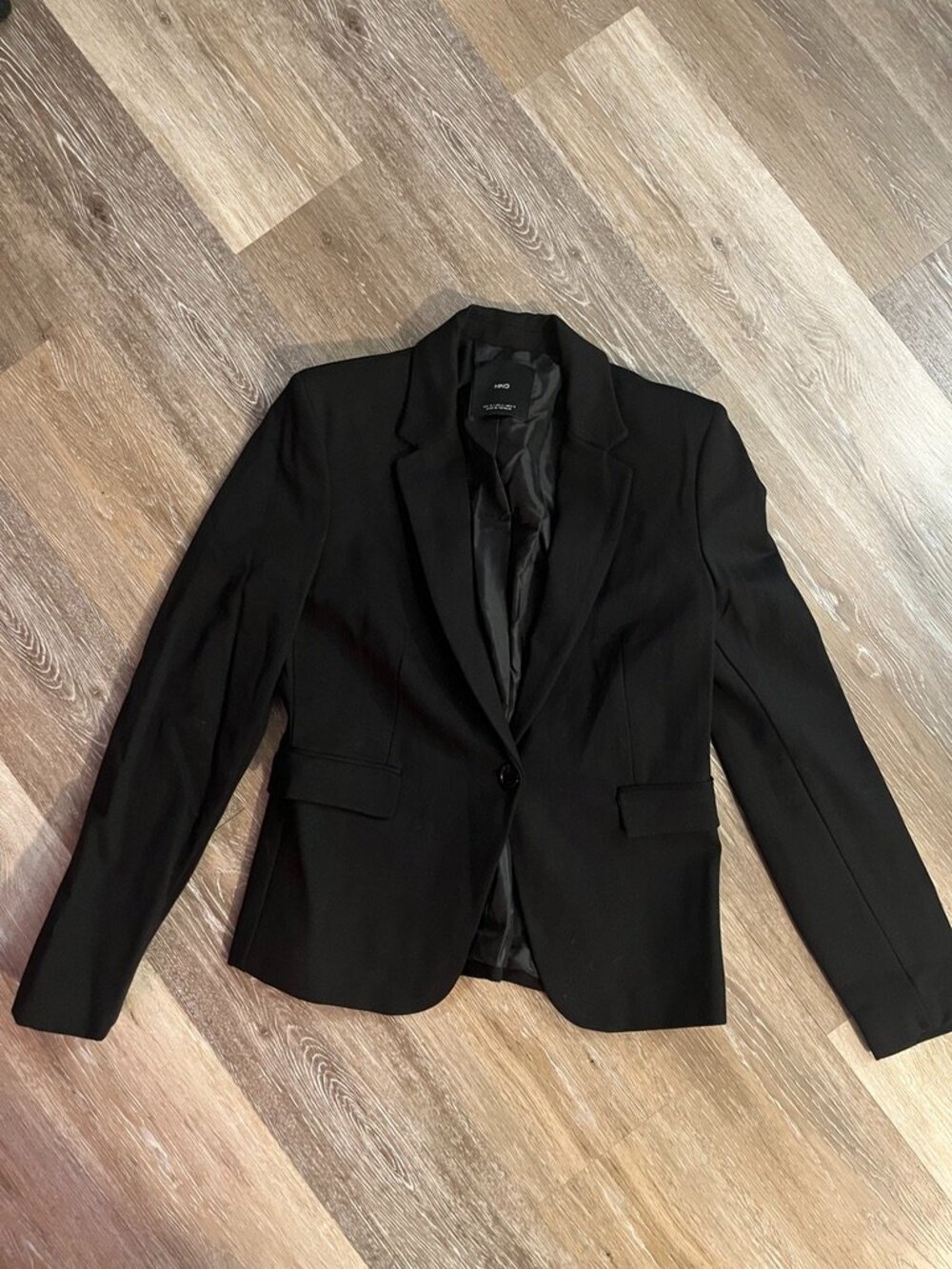 Black Fitted Blazer, US 6